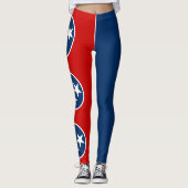 Tennessee State Flag Leggings (Voorkant)