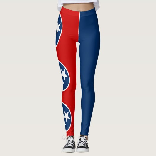 Tennessee State Flag Leggings (Voorkant)