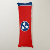 Tennessee State Flag Lichaamskussen (Voorkant Verticaal)