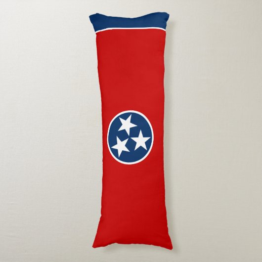 Tennessee State Flag Lichaamskussen (Voorkant Verticaal)