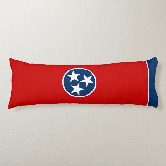 Tennessee State Flag Lichaamskussen (Voorkant)
