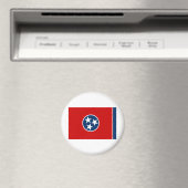 Tennessee State Flag Magneet (Insitu (Vaatwasser))