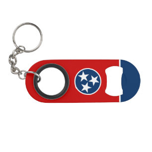 Tennessee State Flag Mini Flessenopener