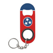 Tennessee State Flag Mini Flessenopener (Voorkant)