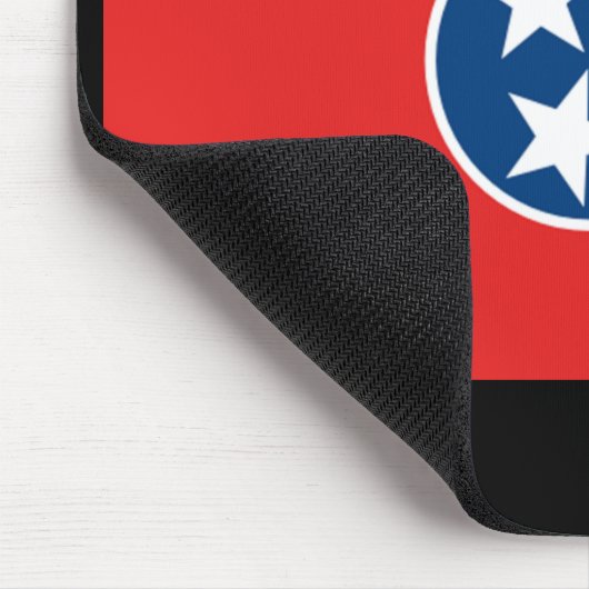 Tennessee State Flag Mousepad Muismat (Hoek)
