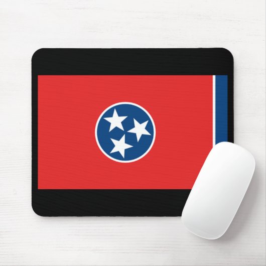 Tennessee State Flag Mousepad Muismat (Met muis)