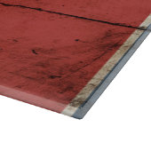 Tennessee State Flag op Old Wood Grain Snijplank (Hoek)