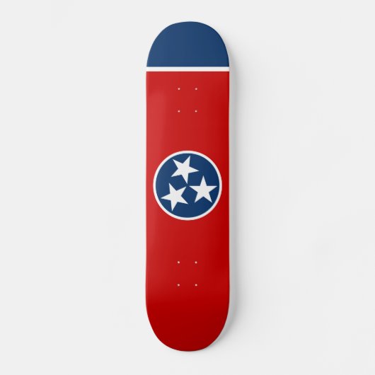 Tennessee State Flag Persoonlijk Skateboard (Voorkant)