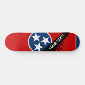 Tennessee State Flag Persoonlijk Skateboard (Horizontaal)