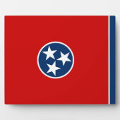 Tennessee State Flag Plaque Fotoplaat (Voorkant)