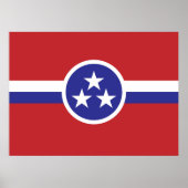Tennessee State Flag Poster (Voorkant)
