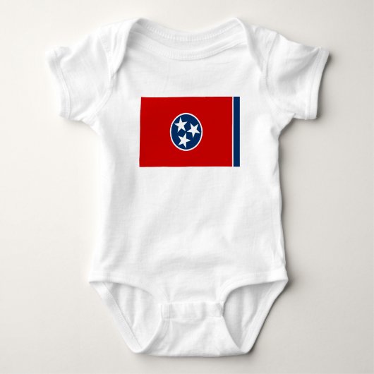 Tennessee State Flag Romper (Voorkant)