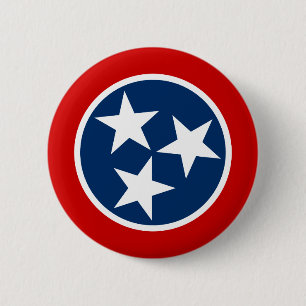 Tennessee State Flag Ronde Button 5,7 Cm