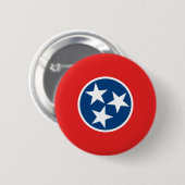 Tennessee State Flag Ronde Button 5,7 Cm (Voorkant /achterkant)