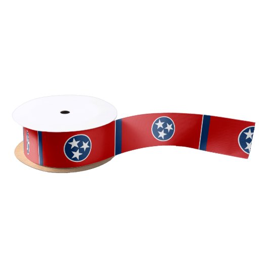 Tennessee State Flag Satijnen Lint (Spoel)