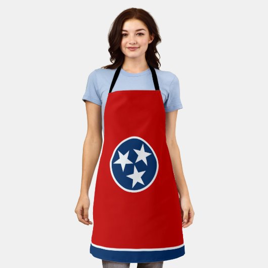 Tennessee State Flag Schort (Gedragen)
