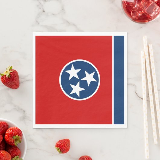 Tennessee State Flag Servet (Insitu)