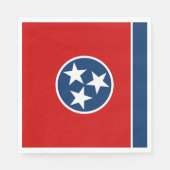 Tennessee State Flag Servet (Voorkant)