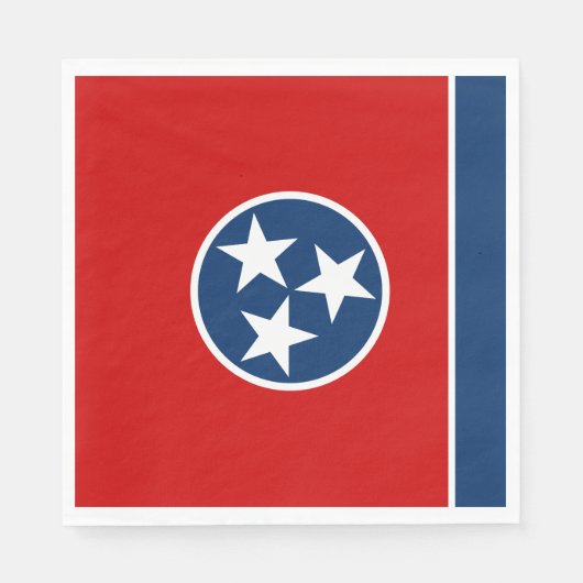 Tennessee State Flag Servet (Voorkant)