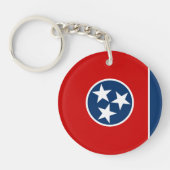 Tennessee State Flag Sleutelhanger (Voorkant)