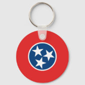 Tennessee State Flag Sleutelhanger (Voorkant)