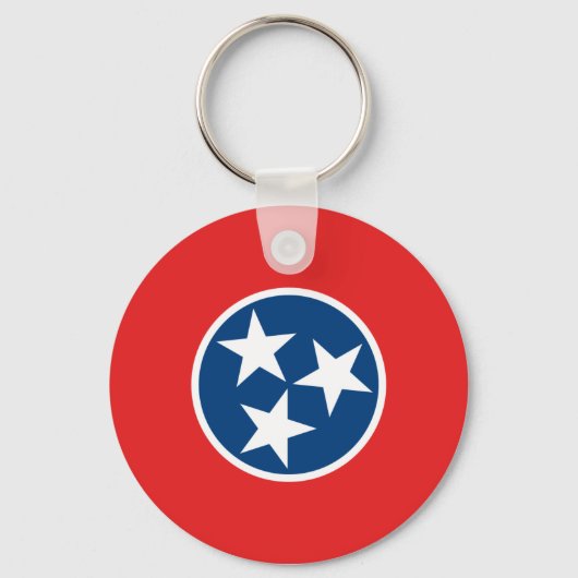 Tennessee State Flag Sleutelhanger (Voorkant)