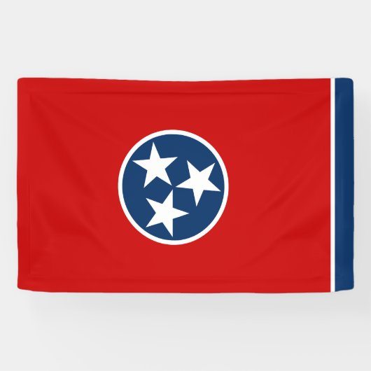 Tennessee State Flag Spandoek (Horizontaal)