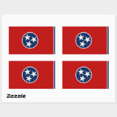 Tennessee State Flag Sticker (Vel)