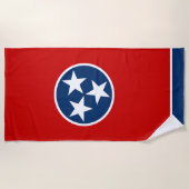 Tennessee State Flag Strandlaken (Voorkant)