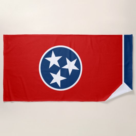 Tennessee State Flag Strandlaken (Voorkant)