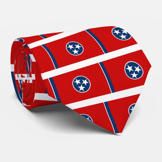 Tennessee State Flag Stropdas (Opgerold)