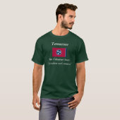 Tennessee State Flag T-shirt (Voorkant volledig)