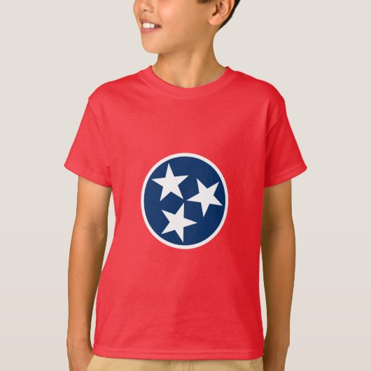 Tennessee State Flag T-shirt (Voorkant)