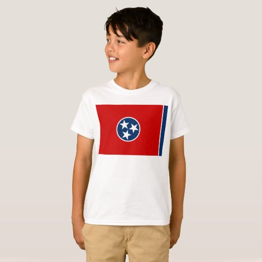 Tennessee State Flag T-shirt (Voorkant volledig)