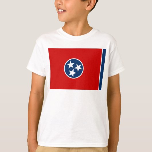Tennessee State Flag T-shirt (Voorkant)