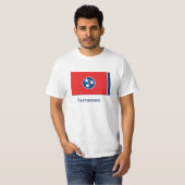 Tennessee State Flag T-Shirt (Voorkant volledig)