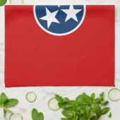 Tennessee State Flag Theedoek (Gevouwen)