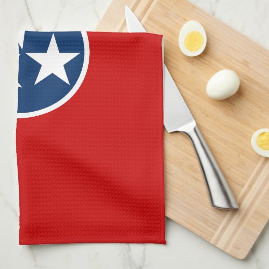 Tennessee State Flag Theedoek (Quarter Fold)