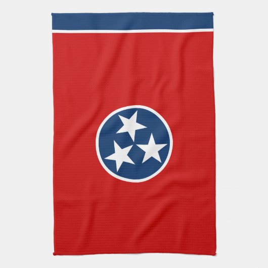 Tennessee State Flag Theedoek (Verticaal)
