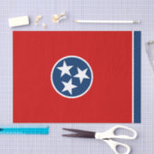 Tennessee State Flag Tissuepapier (Craft)