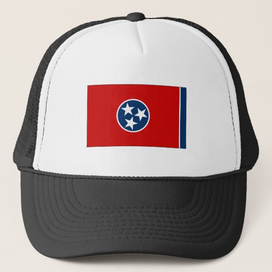 Tennessee State Flag Trucker Pet (Voorkant)