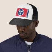 Tennessee State Flag Trucker Pet (In situ)