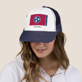 Tennessee State Flag Trucker Pet (In situ)
