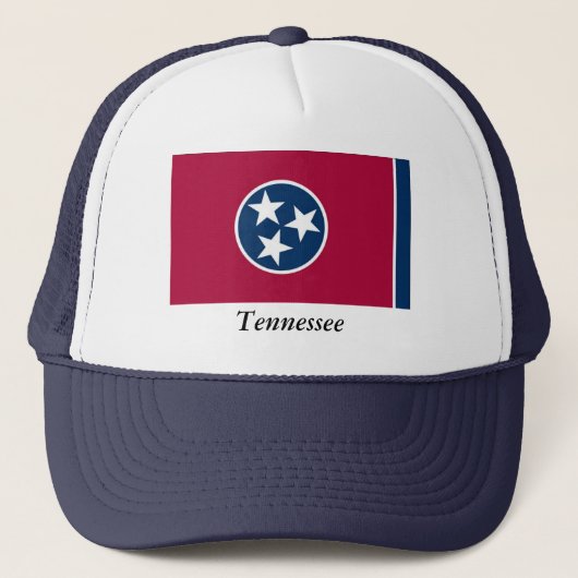 Tennessee State Flag Trucker Pet (Voorkant)