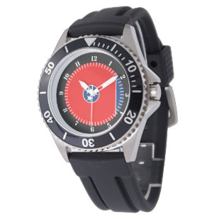 Tennessee State Flag Watch Ontwerp Horloge