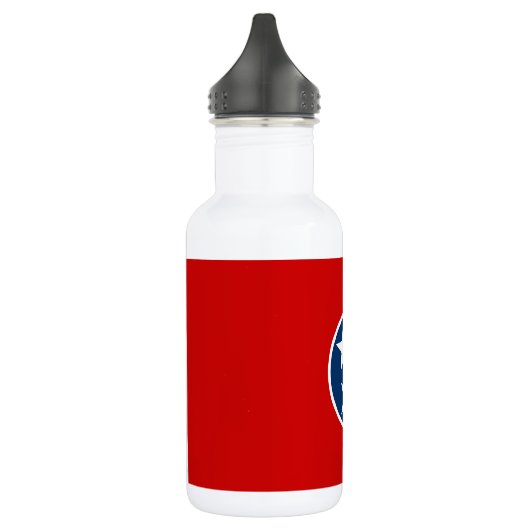Tennessee State Flag Waterfles (Links)