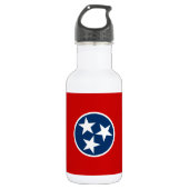 Tennessee State Flag Waterfles (Voorkant)
