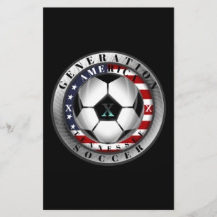 Tennessee State Generation X American Soccer Briefpapier