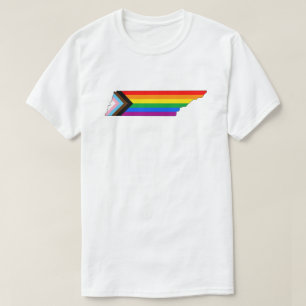 Tennessee State Pride LGBTQ Progress Pride T-shirt