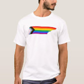 Tennessee State Pride LGBTQ Progress Pride T-shirt (Voorkant)